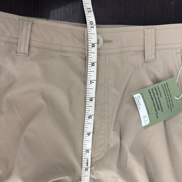 REI Trail Made Pants Mens 30 x 30 Hiking Trail Pant Outdoor Hike UPF 50 Tan NEW - Picture 9 of 11